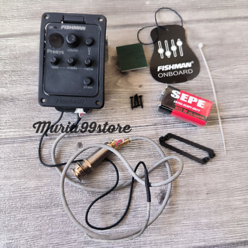 Jual Fishman Presys Original gitar pickup preamp eq Shopee Indonesia
