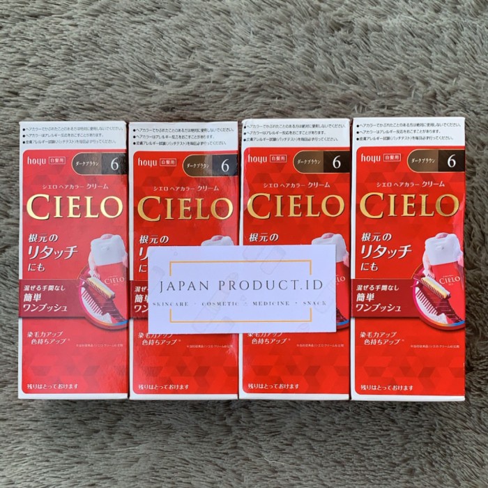 Jual HOYU CIELO Hair Color Cream Pewarna Rambut Japan Shopee Indonesia