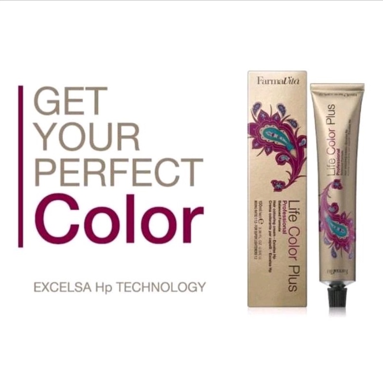 Jual FARMAVITA LIFE COLOR PLUS SERIES 100ML MADE IN ITALY | Hair Color ...