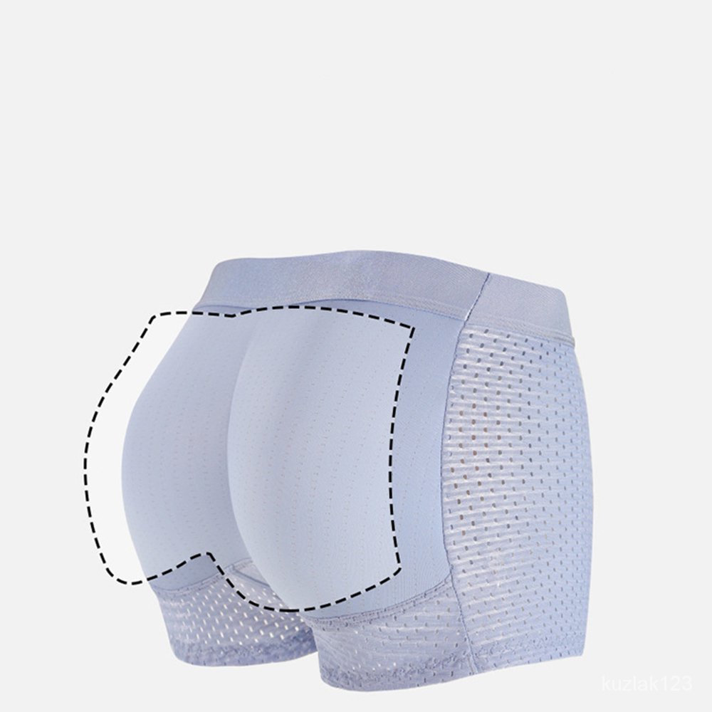 Jual Men Trunks Hip Butt Lifter Enhancer Briefs Padded Boxer U Convex ...