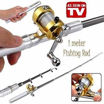 Jual Coleman Fish Pen Fishing Rod In Pen Case Pancing Portable