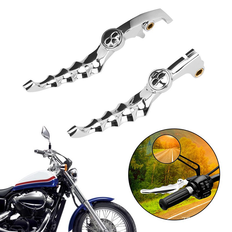 1 inch 25mm schedel stuur handgrepen handgreep grip voor cruiser chopper custom (chroom