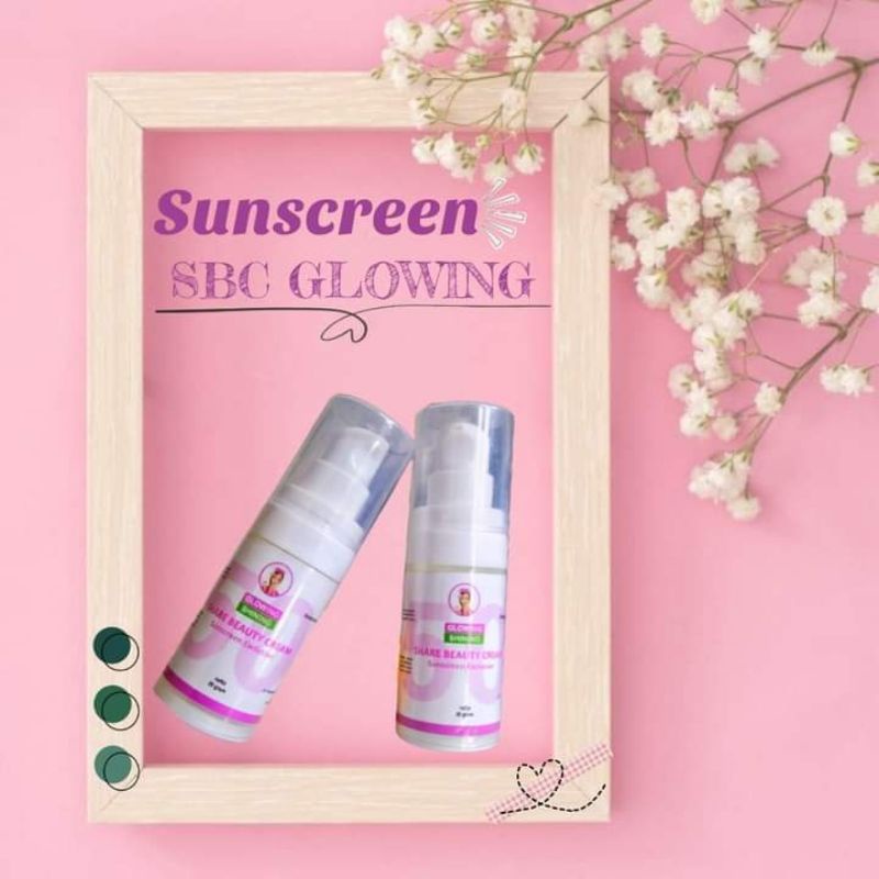 Jual SUNCREEN SBC GLOWING | Shopee Indonesia