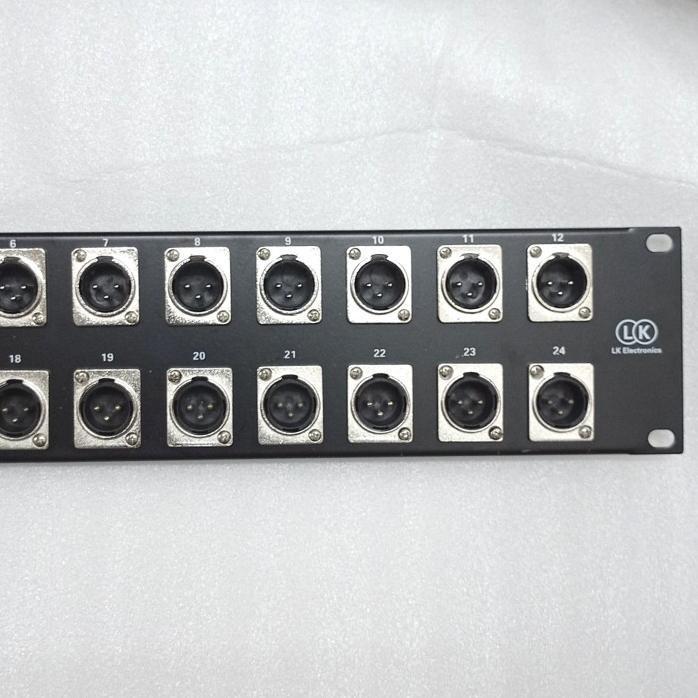 Jual Patch Panel 24 X Xlr Male Sockets Lk Bp004 | Shopee Indonesia