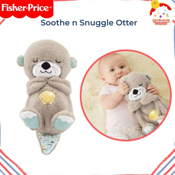 Jual FISHER PRICE Soothe N Snuggle Otter | Shopee Indonesia