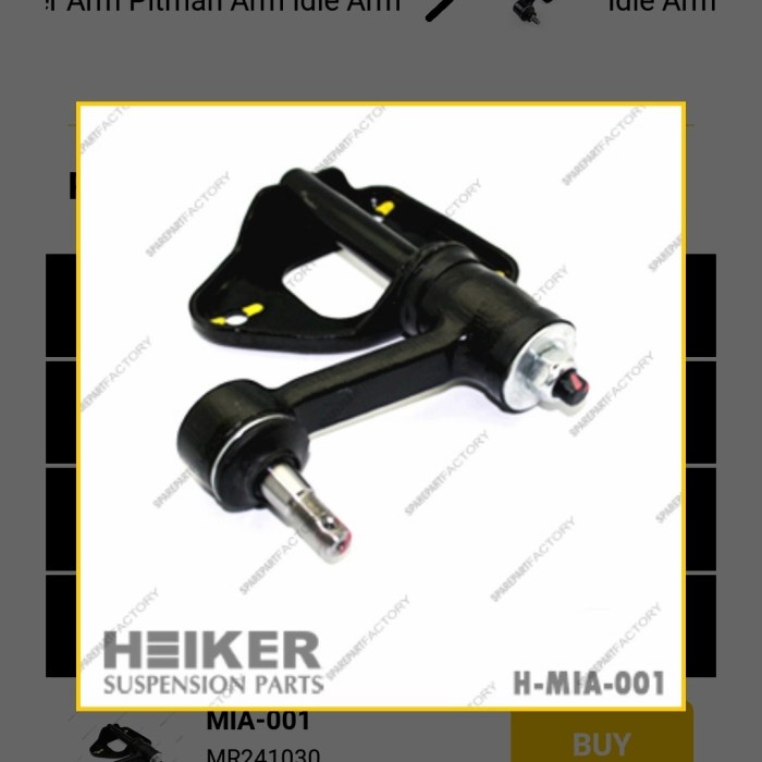 Jual Idle Idler Arm Stir L200 Single Cabin Kabin Bagus Heiker Kode