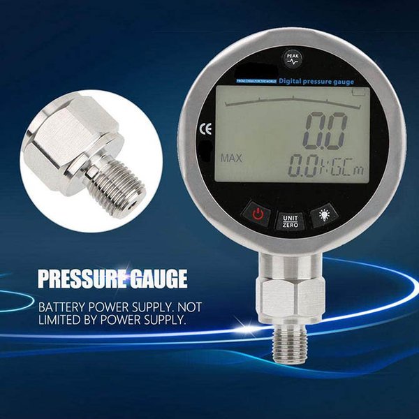 Jual Digital Hydraulic Pressure Gauge 060 Mpa G1 Per 4 Hydraullic Tester Meter Hg806 060Mpa