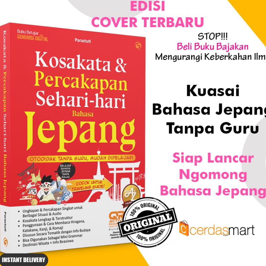 Jual STR577 BUKU BELAJAR BAHASA JEPANG: KOSAKATA SEHARI-HARI PERCAKAPAN ...