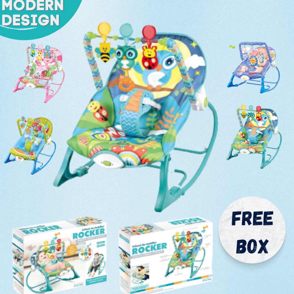 Jual HARGA BERSAHABAT KIDSHEAVEN - Baby Rocking Chair Baby Bouncer ...