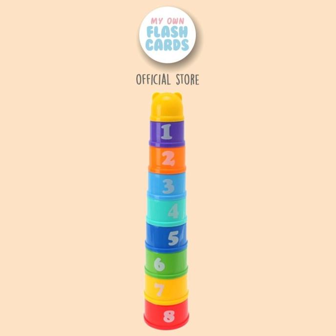 Jual Stacking Cups Game Mainan Susun Gelas Menyusun Stack Tower Shopee Indonesia 2863