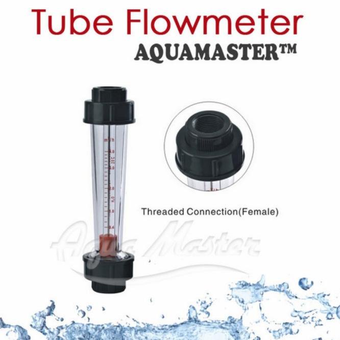 Jual Flow Meter (Threaded Conecction) Tube Rota Meter 10-100L | Shopee ...