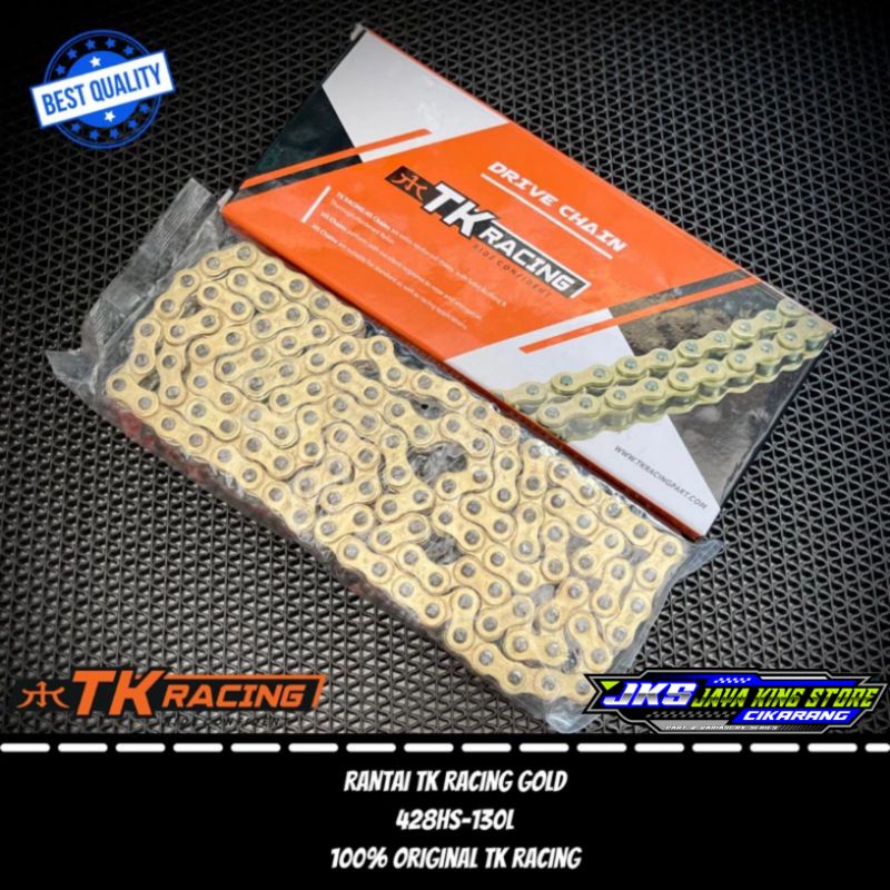 Jual Rante Rantai TK Racing Warna Gold DRIVE CHAIN rantai Tk Original ...