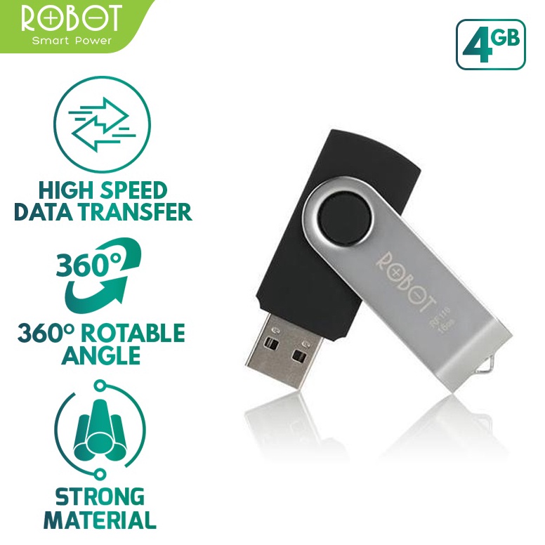 Jual SHOPEE MALL ROBOT RF104 4GB Flashdisk FlashDrive USB Drive ...