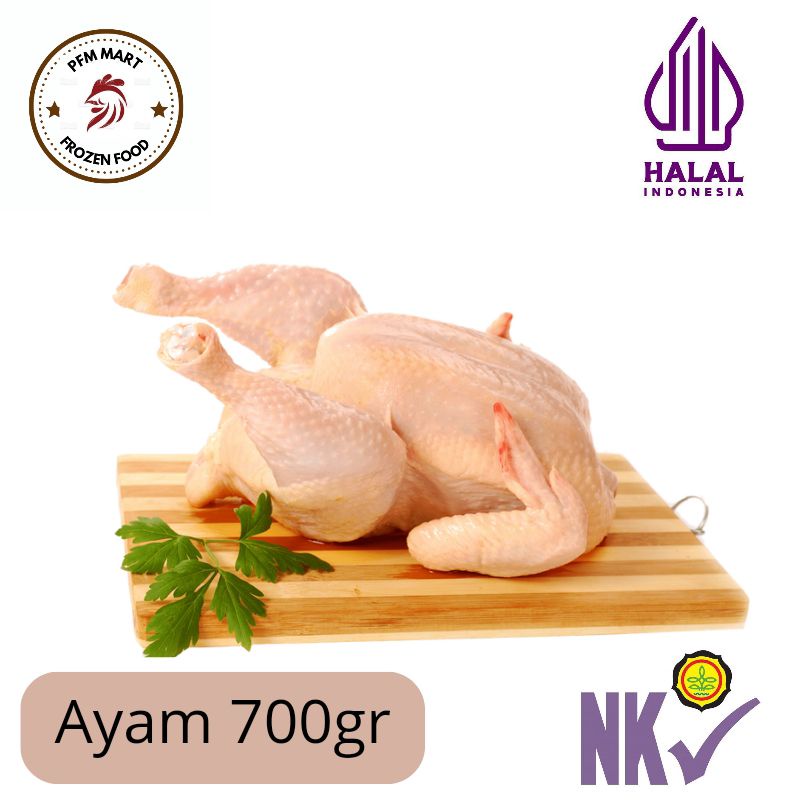 Jual Ayam Karkas Boiler 700 Gr-1kg Ayam Karkas Ayam Beku Ayam Frozen ...