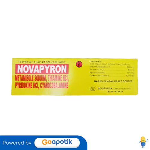 Jual NOVAPYRON BOX 100 KAPLET | Shopee Indonesia