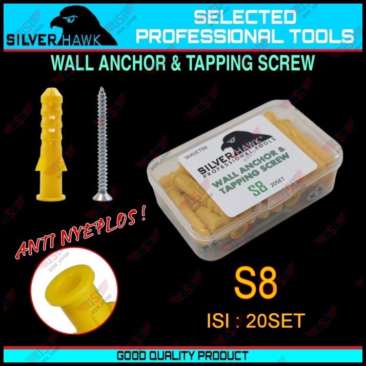 Jual Fisher Sekrup S8 Fiser Viser Piser Untuk Sekrup Dinding Wall