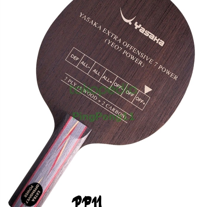 Jual Yasaka Extra Offensive Yeo 7 Power Bat Bet Blade Tenis Meja