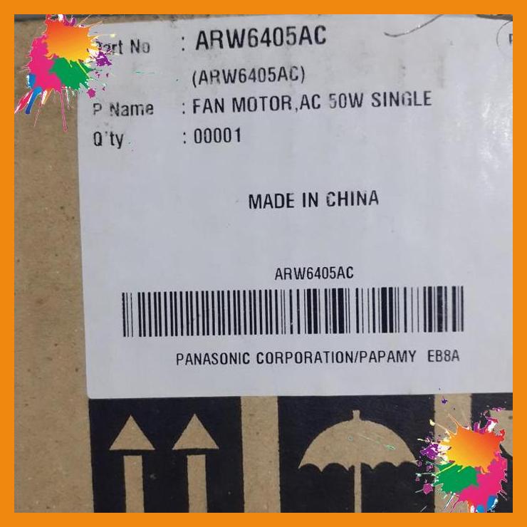 Jual motor fan outdoor ac panasonic fan dc arw6405ac 50watt original baru [hts] Shopee Indonesia