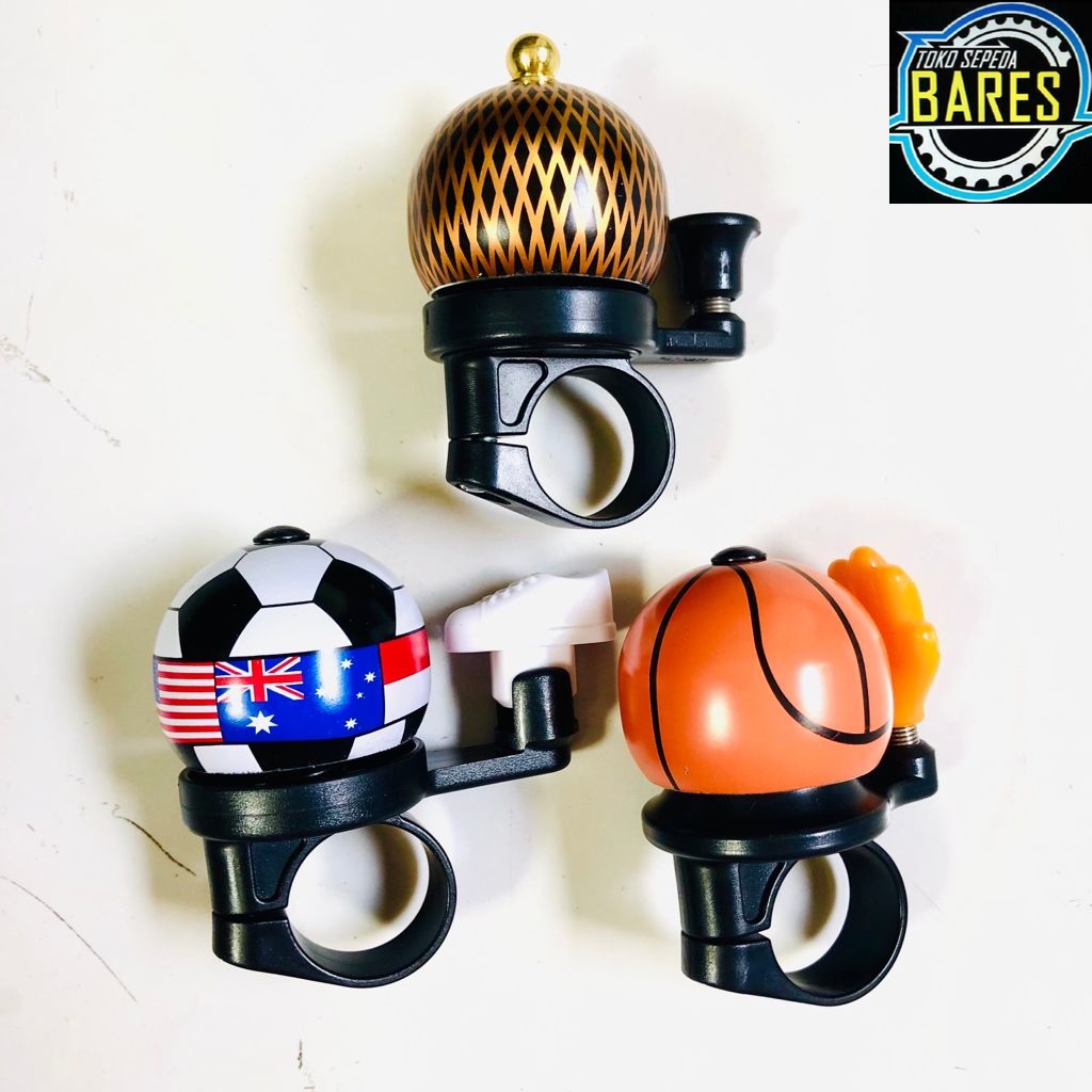 Jual Bel Ting Sepeda Kubah Masjid / Sepak Bola Bendera / Bola Basket ...