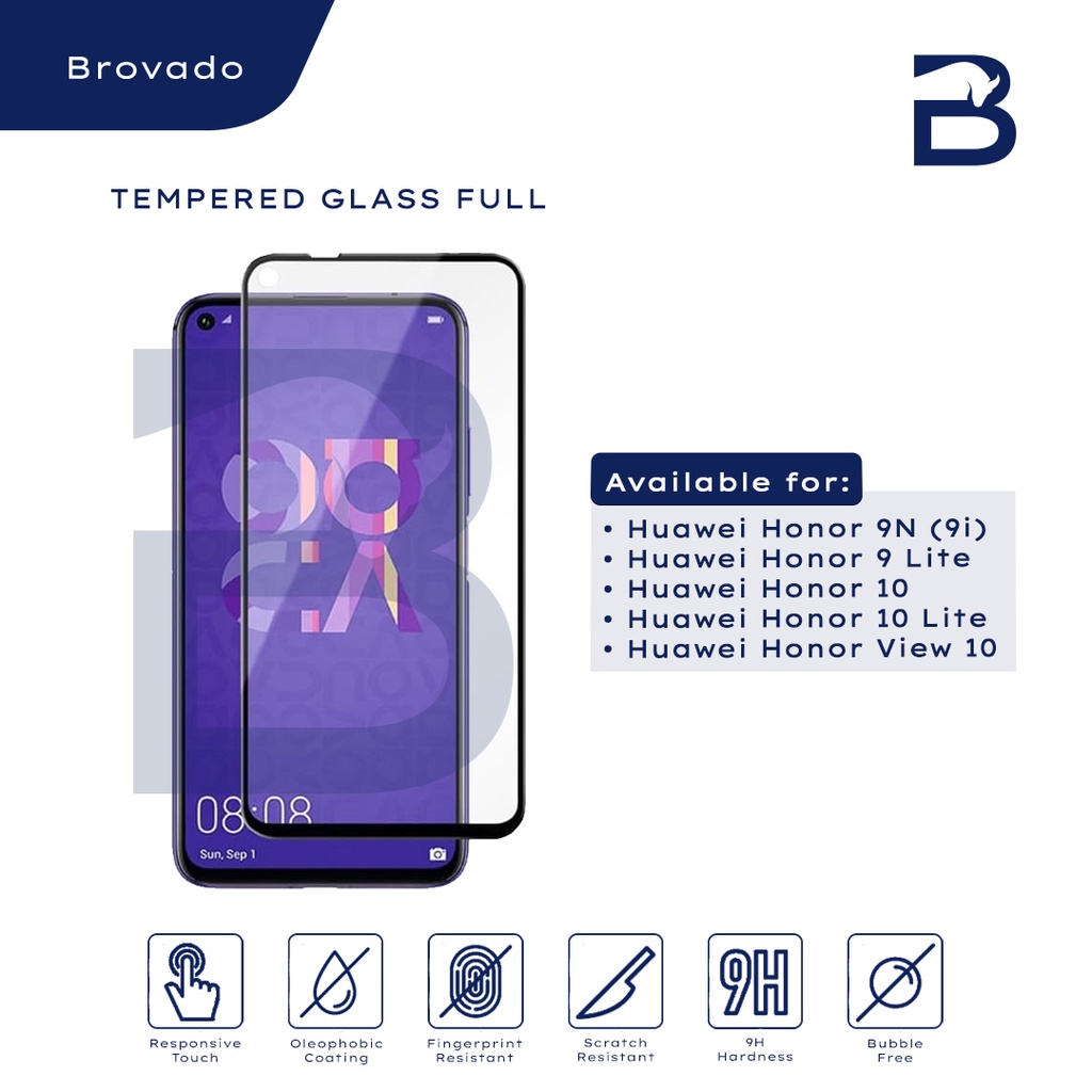 Jual Tempered Glass Full Huawei Honor 9i Lite 10 10 Lite