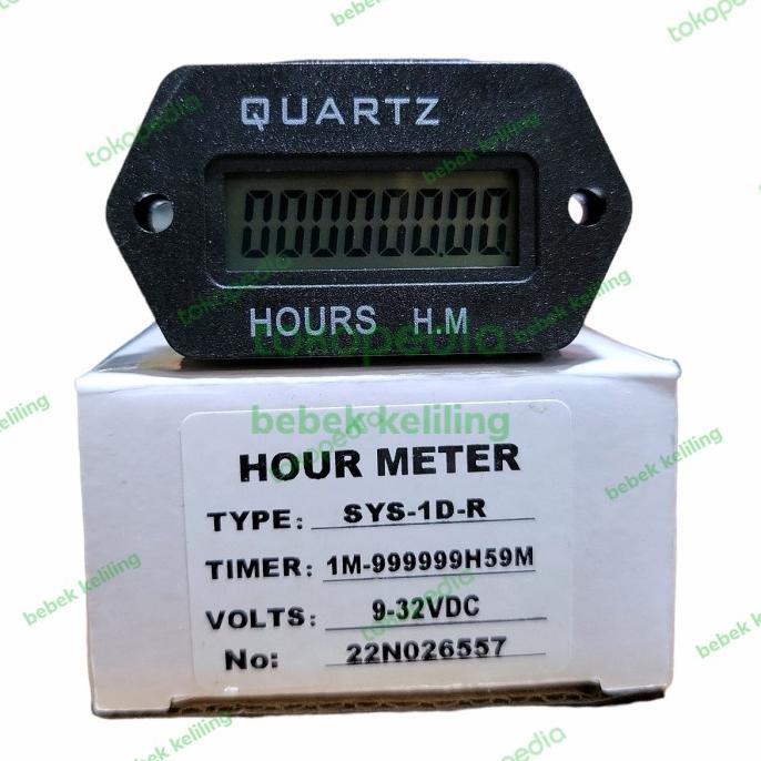 Jual Hour Meter Digital / Hour Meter Mesin Dan Alat Berat / Sys1DR