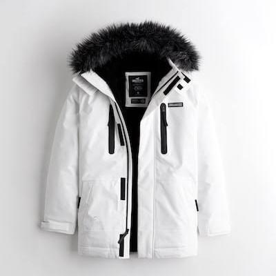Down blend parka hollister sales