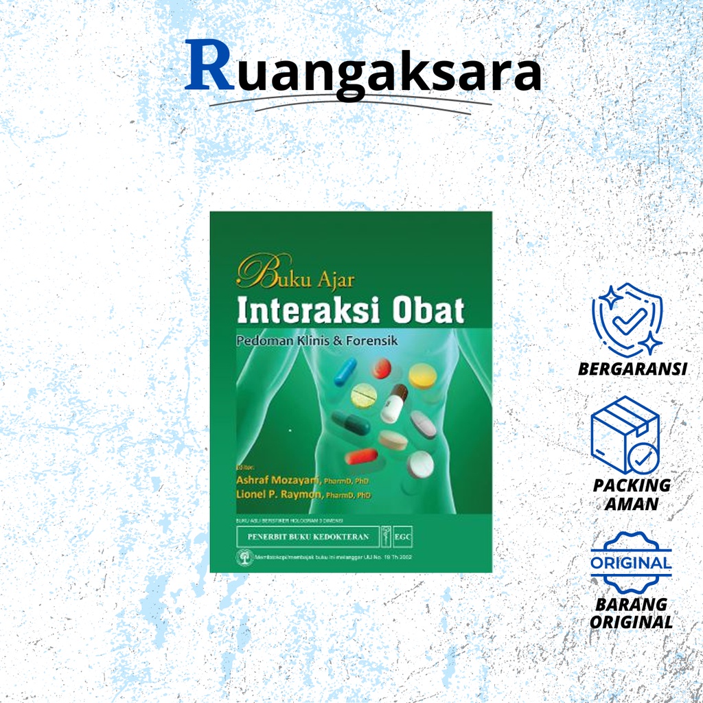 Jual Buku Ajar Interaksi Obat Pedoman Klinis And Forensik Shopee Indonesia