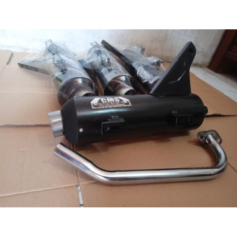 Jual Knalpot Standar Racing Copy Cms All Tipe Honda Beat Vario Scoopy Genio Yamaha Mio Sporty 6294