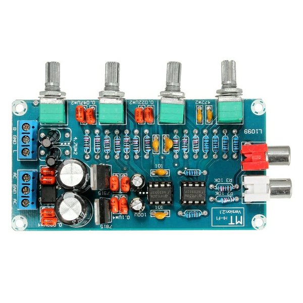 Jual Ne5532 Op-Amp Hifi Amplifier Preamplifier Volume Tone Eq Control ...