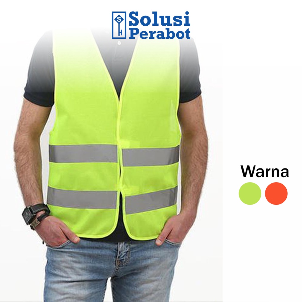 Jual Rompi Proyek / Safety Kerja Scotlight Jaring Vest Jala Tambang ...