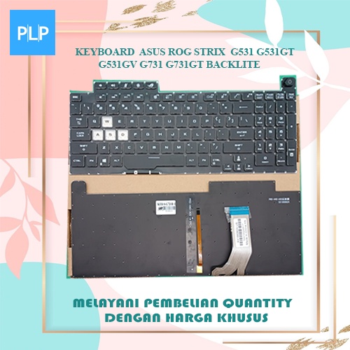 Jual Keyboard Laptop Asus Rog Strix G531 G531gt G531gv G531gw G531gu G731 G731gt Backlite 1516