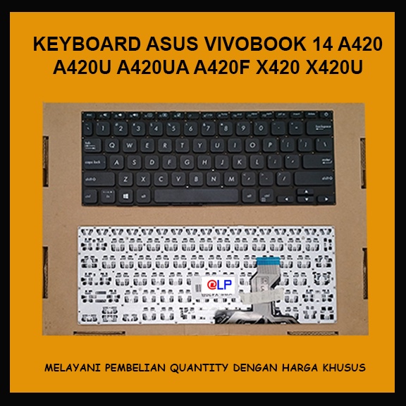 Jual Keyboard Laptop Asus Vivobook 14 A420 A420u A420ua A420f X420 X420u X420ua Shopee Indonesia 2871