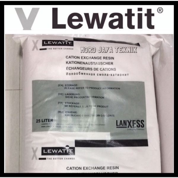 Jual Resin Cation Lewatit S Softener Resin Cation Lewatit Ltr