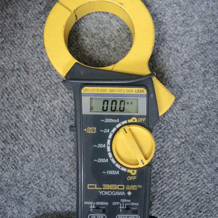 Jual YOKOGAWA clamp tester CL360 AC 1000A | Shopee Indonesia