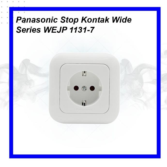 Jual Open DS] Panasonic Stop Kontak Wide Series WEJP 1131-7 | Shopee ...