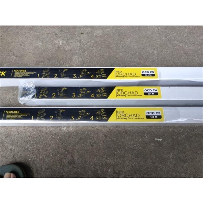 Jual REL PINTU GESER J3 180CM RELL BESI PINTU DORONG SLIDING C3 1.8 ...