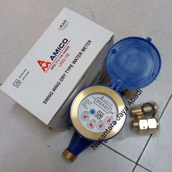 Jual Meteran Air / Watermeter / Flowmeter Amico 1 1/2 