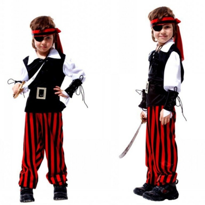 Jual kostum bajak laut anak/costume pirate/cosplay bajak laut/pirate