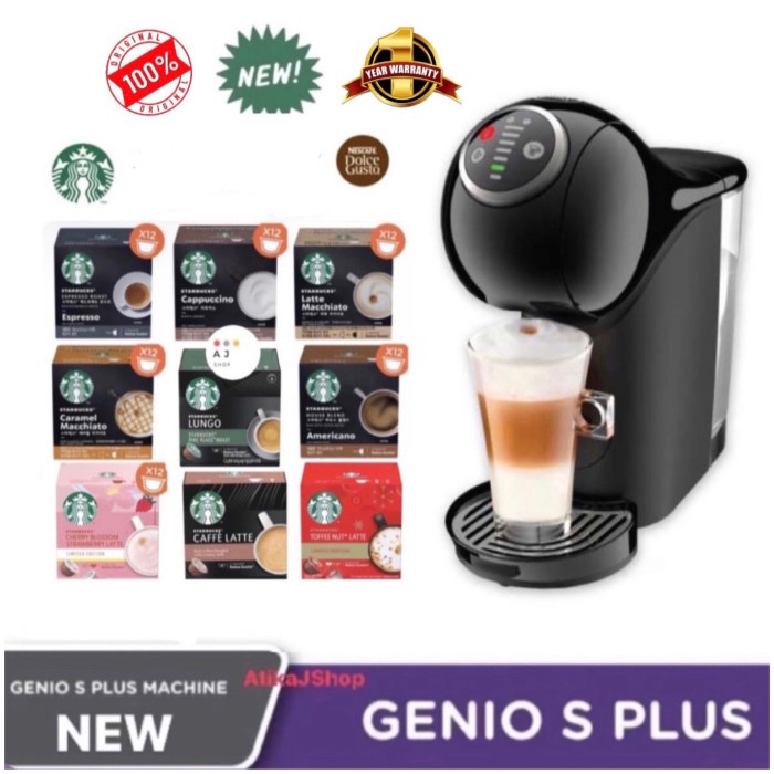 Jual Nescafe Dolce Gusto Genio S Plus Automatic Mesin Kopi Garansi Resmi Shopee Indonesia