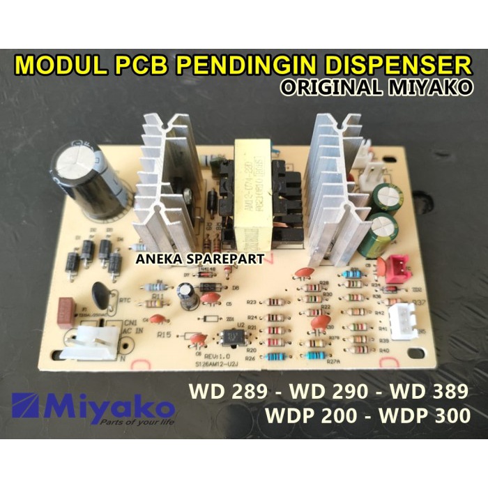 Jual MODUL PCB PENDINGIN DISPENSER GALON BAWAH MIYAKO ORIGINAL 45pr Shopee Indonesia