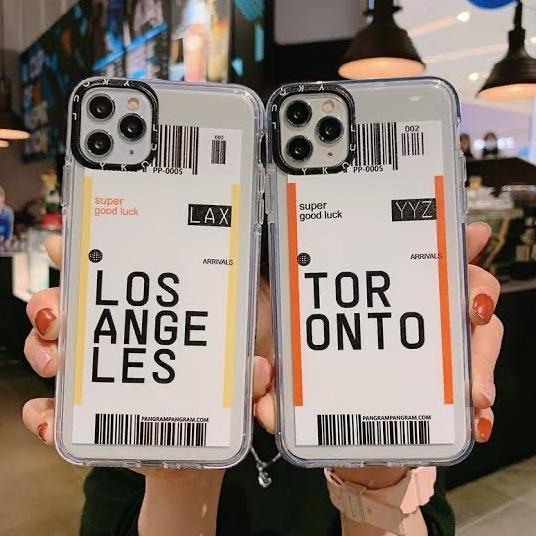 Jual Casetify Air Plane Ticket / Boarding Pass Case Iphone 12 11 Pro