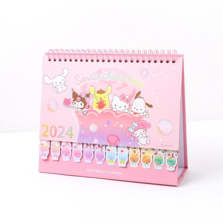 Jual KALENDER 2024 LICENSE MOTIF SANRIO / CALENDER 2024 PREMIUM MOTIF