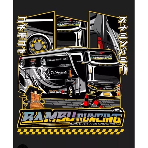 Jual Stiker Bus Mania Bus Artis Basuri Haryanto Bambu Runcing Laser ...