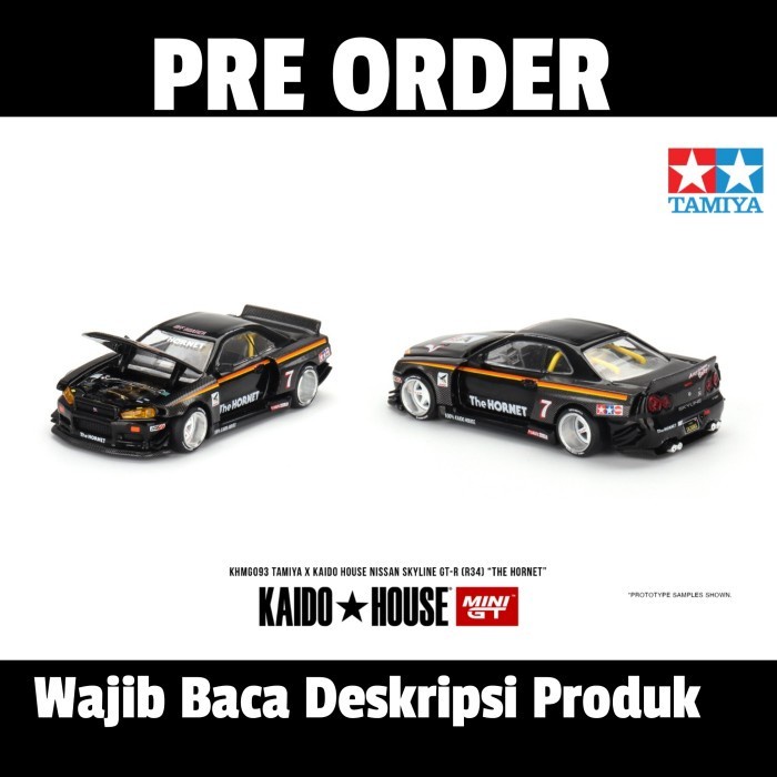 Jual Mini Gt Khmg093 Tamiya Kaido House Nissan Skyline Gt-R R34 The ...