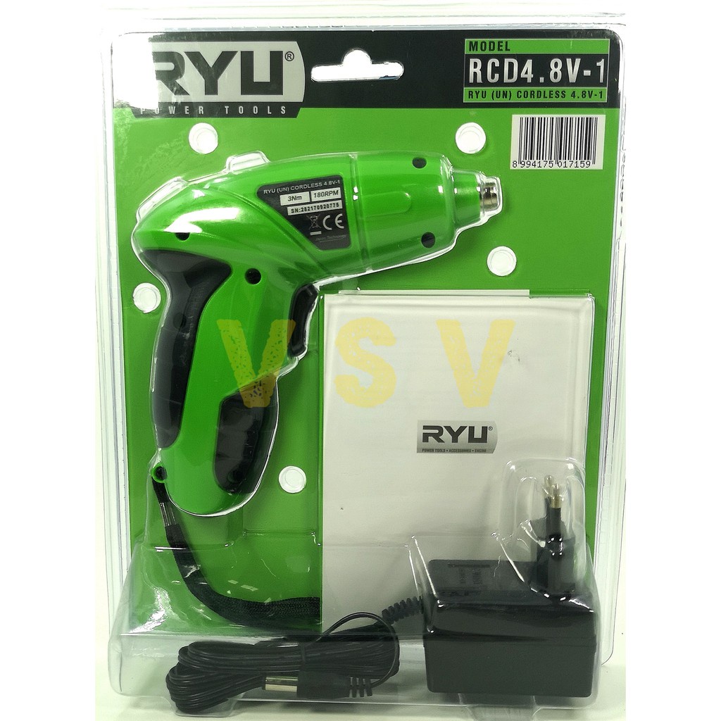 Jual Ryu Cordless Drill Rcd 4.8V-1 / Bor Batere / Cordless Screwdriver ...