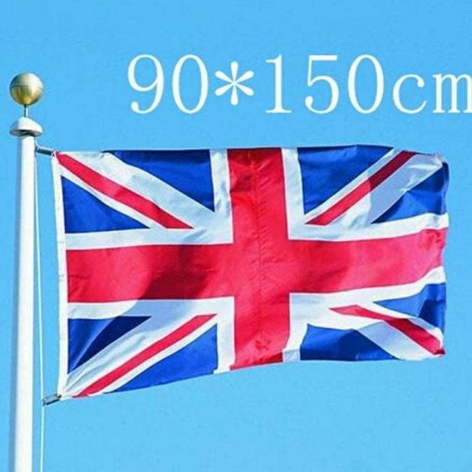 Jual Bendera Inggris Piala Dunia Britania Raya England Flag 90x150 cm ...