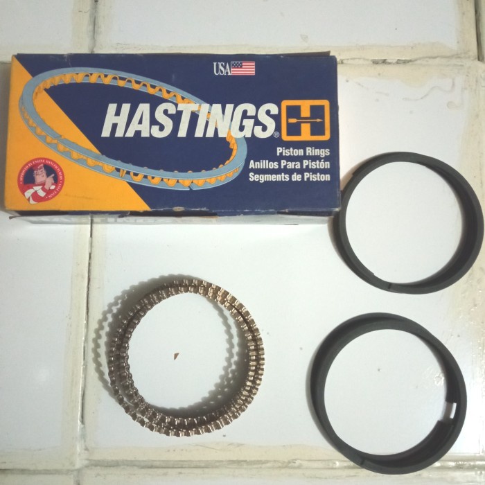 Jual ring piston jeep cherokee xj / wrangler yj tj (hastings ukuran