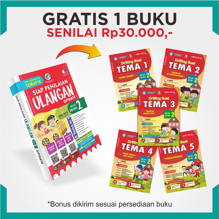 Jual Jual Buku Siap Penilaian Ulangan Sdmi Kelas 2 Pendamping Tematik Shopee Indonesia 