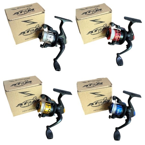 Jual Reel Pancing SHIKARI ATOM 200 Spool Platik FREE SENAR Sangat MURAH ...