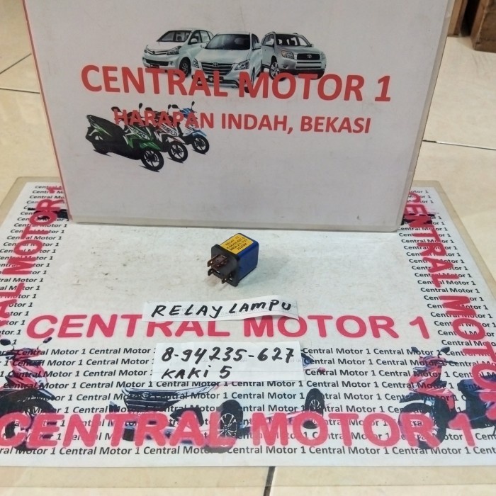 Jual Relay Lampu Isuzu Panther 8 94235 627 .12V Kaki 5 Kode Ku147